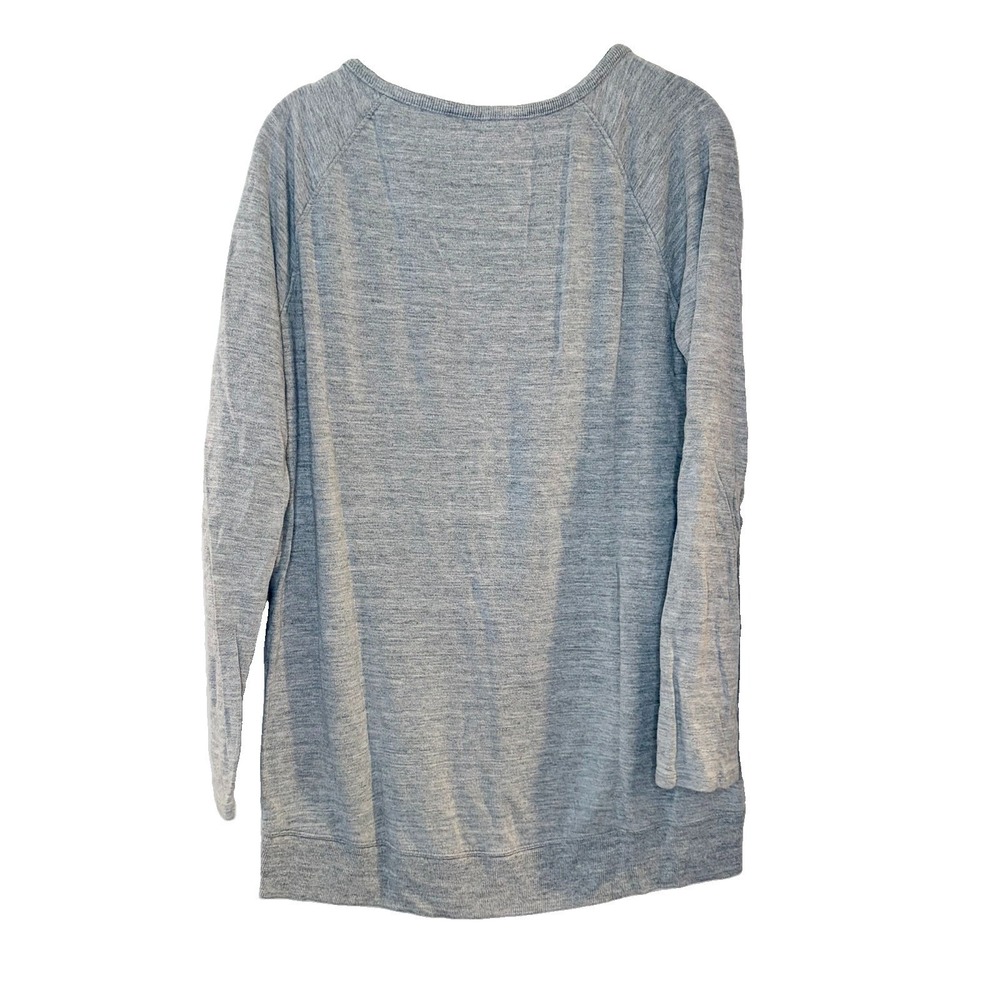 ATHLETA Studio CYA Sweatshirt Pullover Heather Gray 243056 Size M - Picture 3 of 5